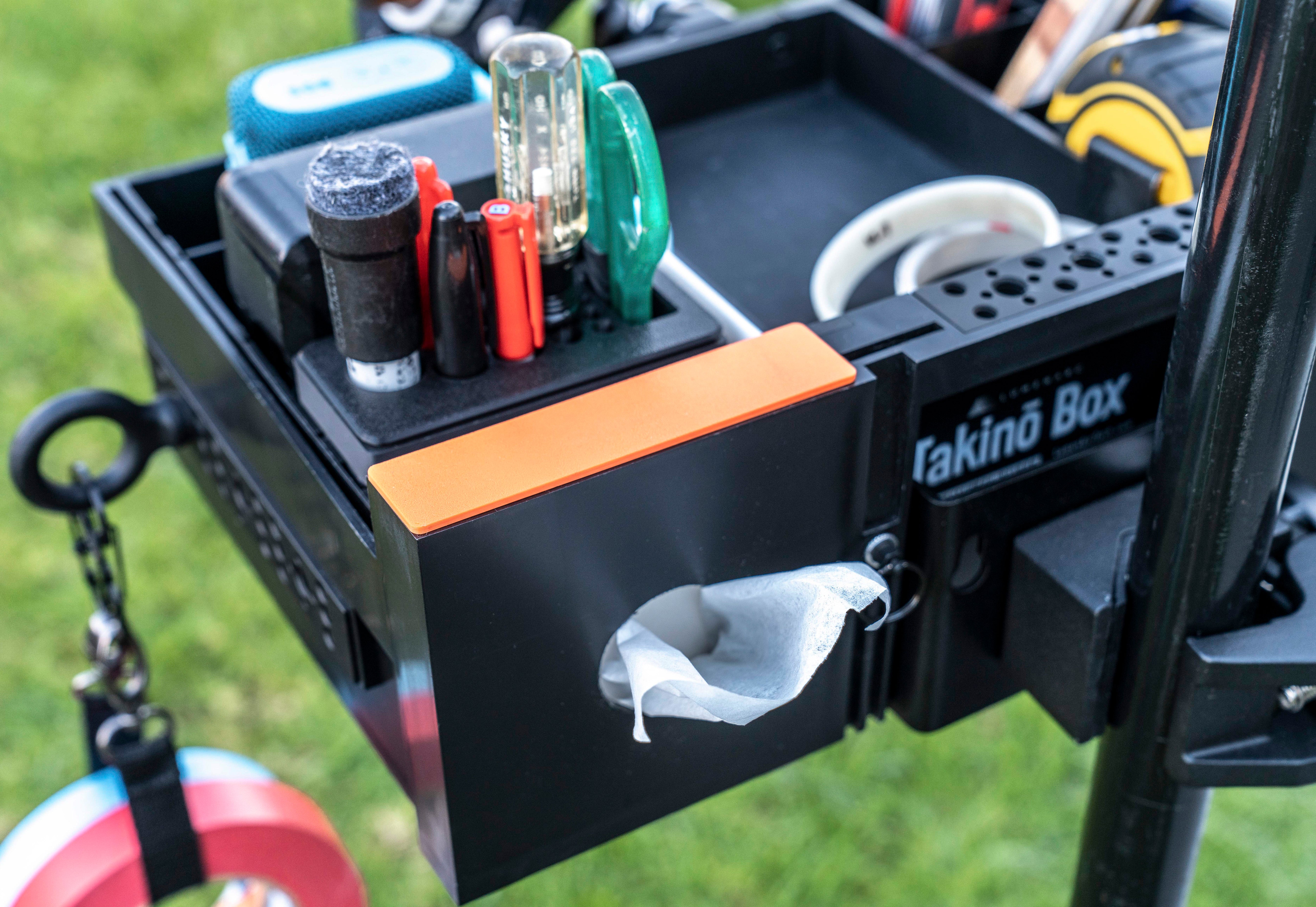 Takinō Box on set